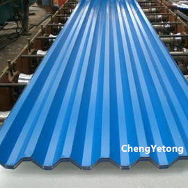High Weatherability Color Coated Roofing Sheets Weight ≤8T With PVDF Coating